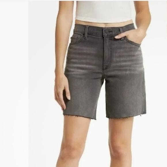 Hudson Jada High Rise Denim Shorts - Picture 1 of 7
